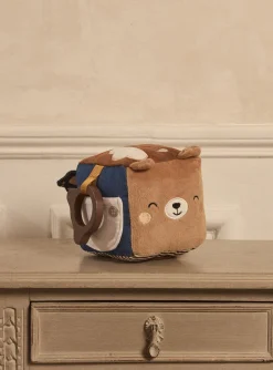 Sergent Major Jouets & Peluches-Cube d'activités en multi matière marron