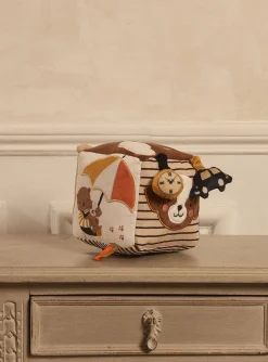 Sergent Major Jouets & Peluches-Cube d'activit&eacute;s en multi mati&egrave;re marron