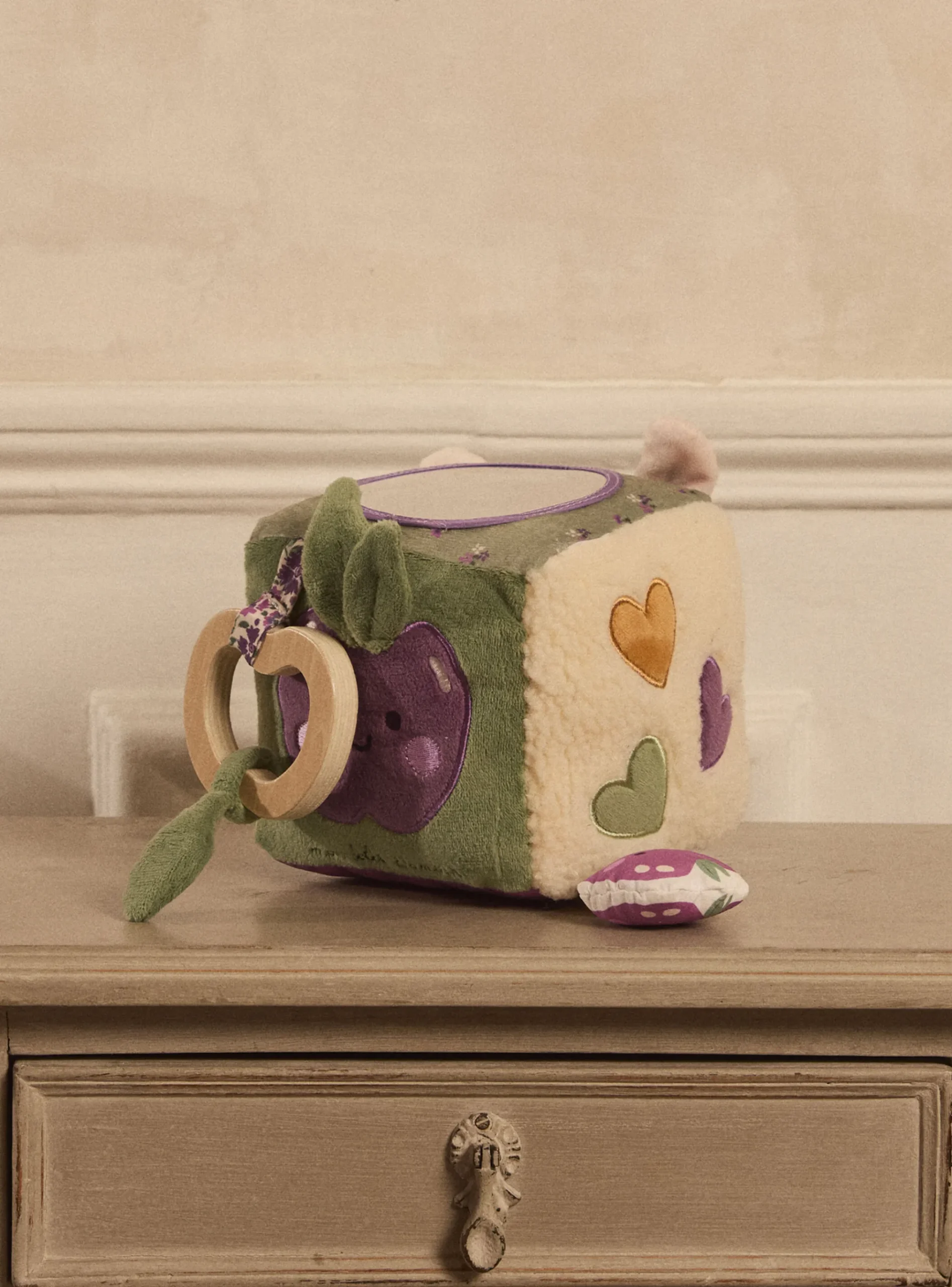 Sergent Major Jouets & Peluches-Cube d'activités en multi matière violet
