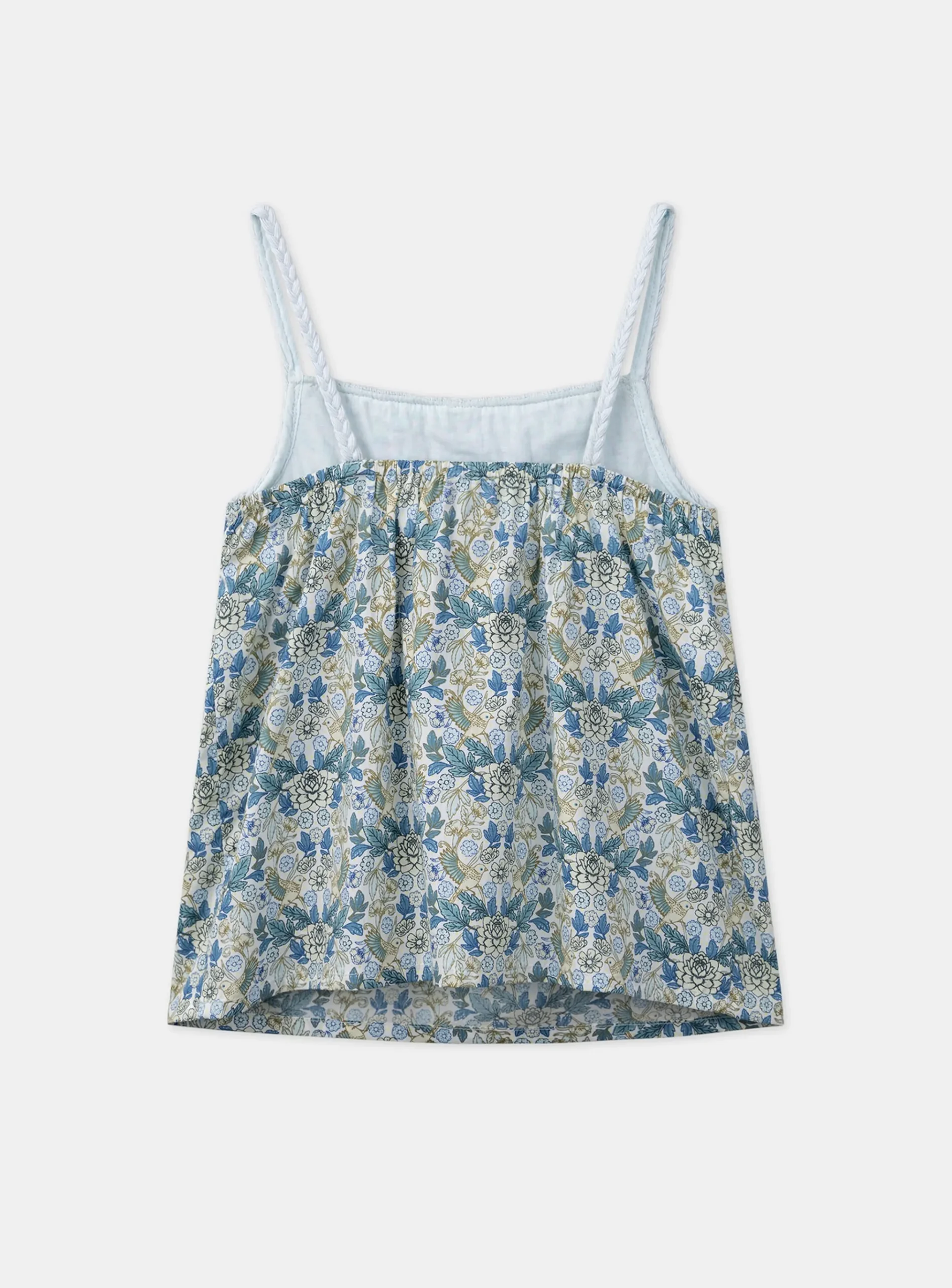 Sergent Major Blouse & T-shirt-Débardeur à dentelle Vert à Fleurs
