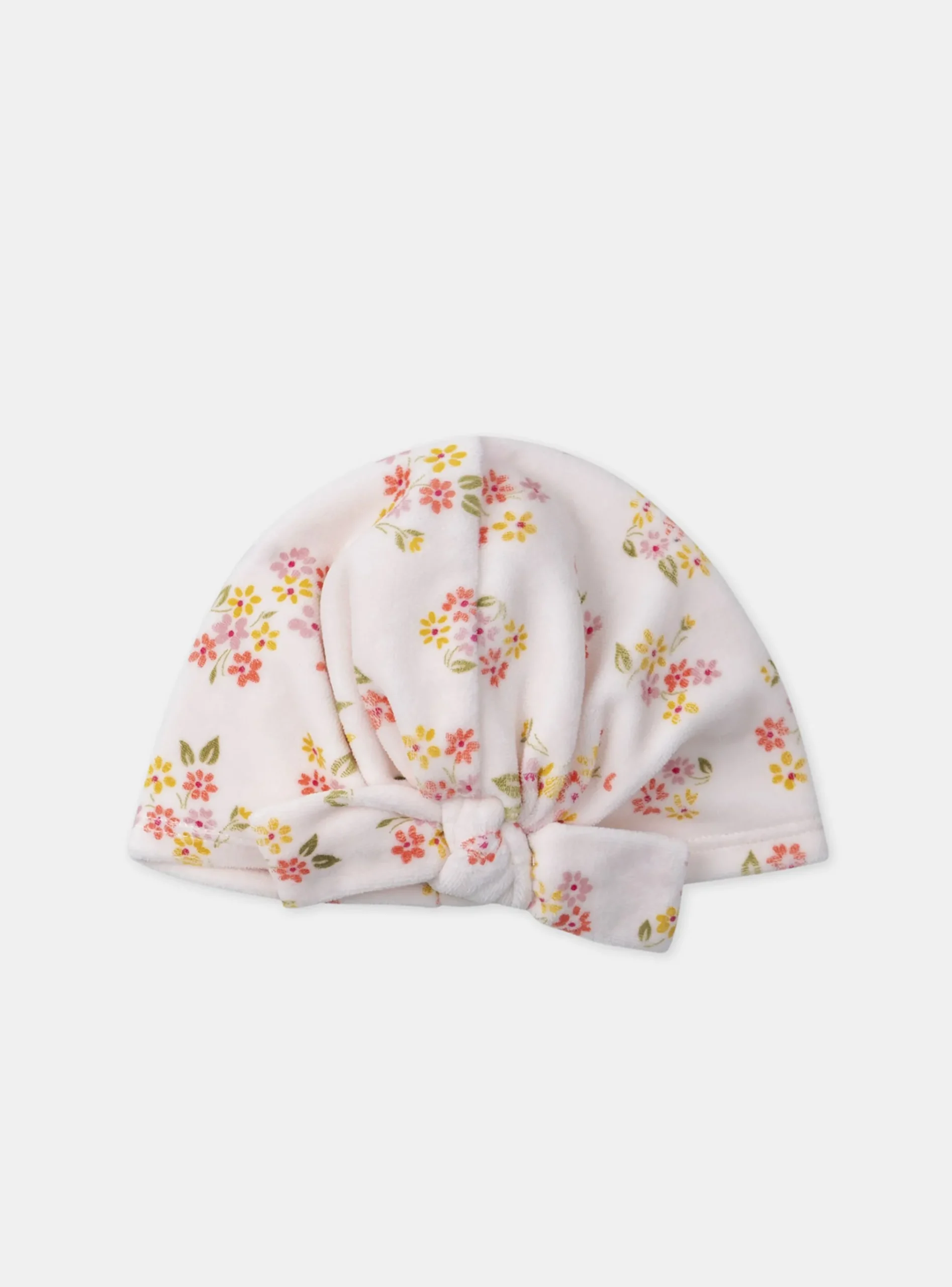 Sergent Major Pyjama & Grenouillère-Dors-bien en velours avec bonnet