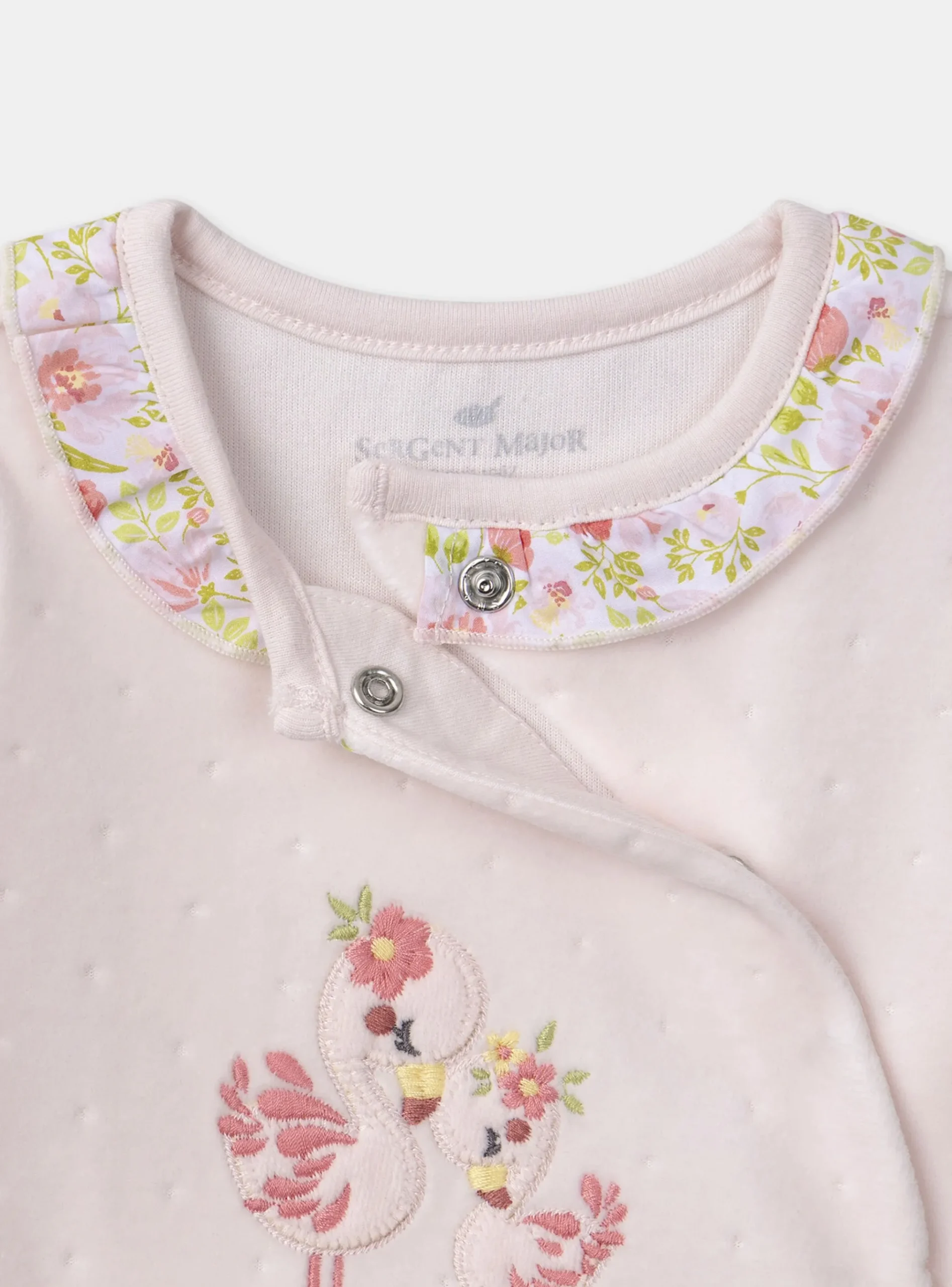 Sergent Major Pyjama & Grenouillère-Dors-bien en velours dévoré
