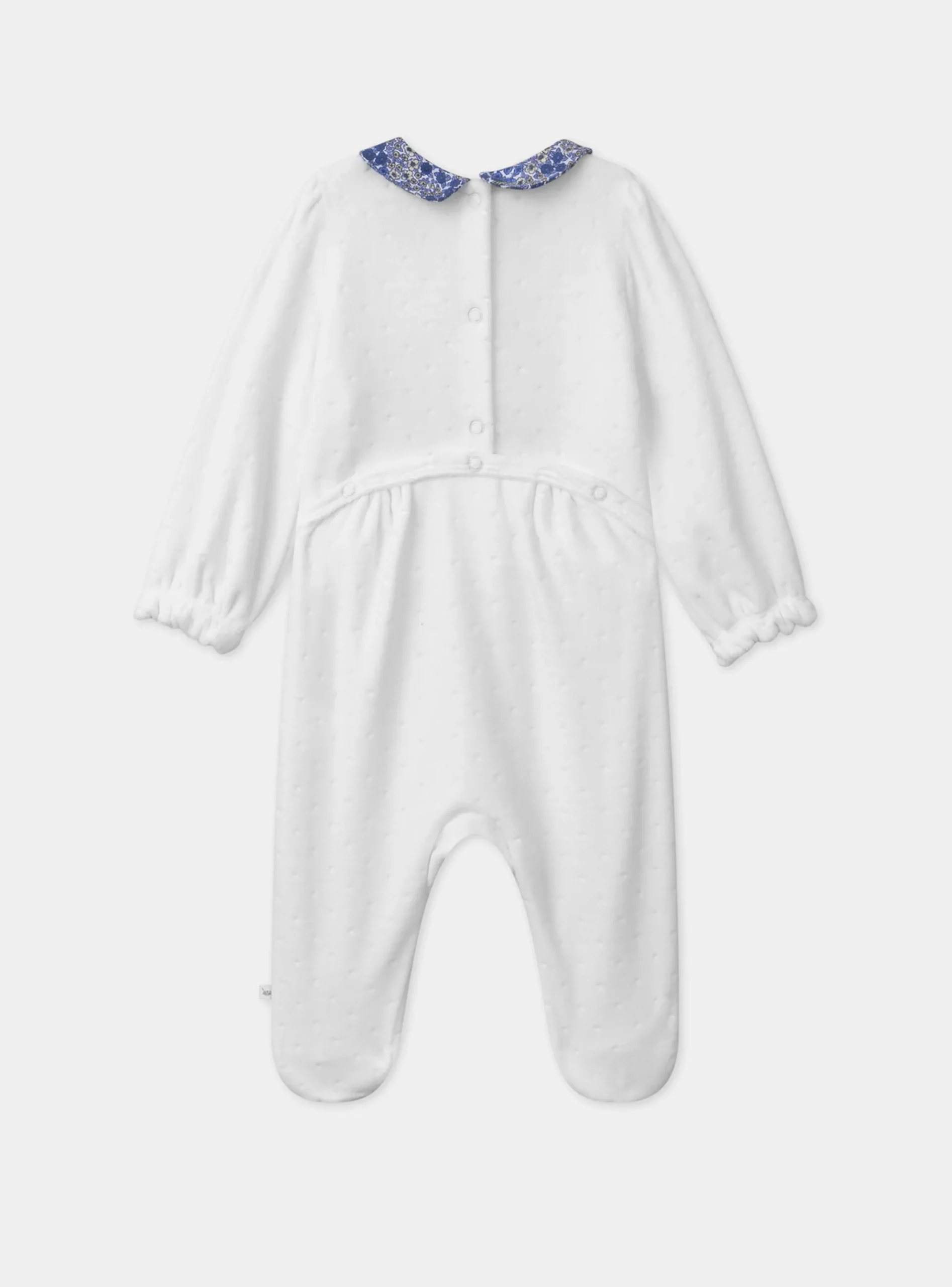 Sergent Major Pyjama & Grenouillère-Dors-bien en velours dévoré