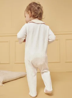 Sergent Major Pyjama & Grenouillère-Dors-bien en velours hibou