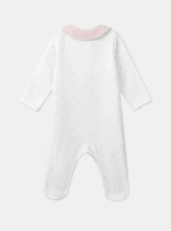 Sergent Major Pyjama & Grenouillère-Dors-bien en velours hibou