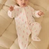Sergent Major Pyjama & Grenouillère-Dors-bien en velours imprim&eacute;