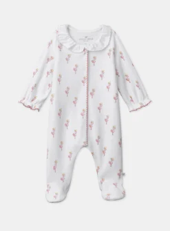 Sergent Major Pyjama & Grenouillère-Dors-bien en velours imprimé
