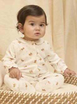 Sergent Major Pyjama & Grenouillère | Tenues & Ensembles-Dors-bien en velours imrpim&eacute;