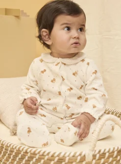 Sergent Major Pyjama & Grenouillère | Tenues & Ensembles-Dors-bien en velours imrpimé