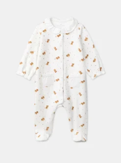 Sergent Major Pyjama & Grenouillère | Tenues & Ensembles-Dors-bien en velours imrpimé