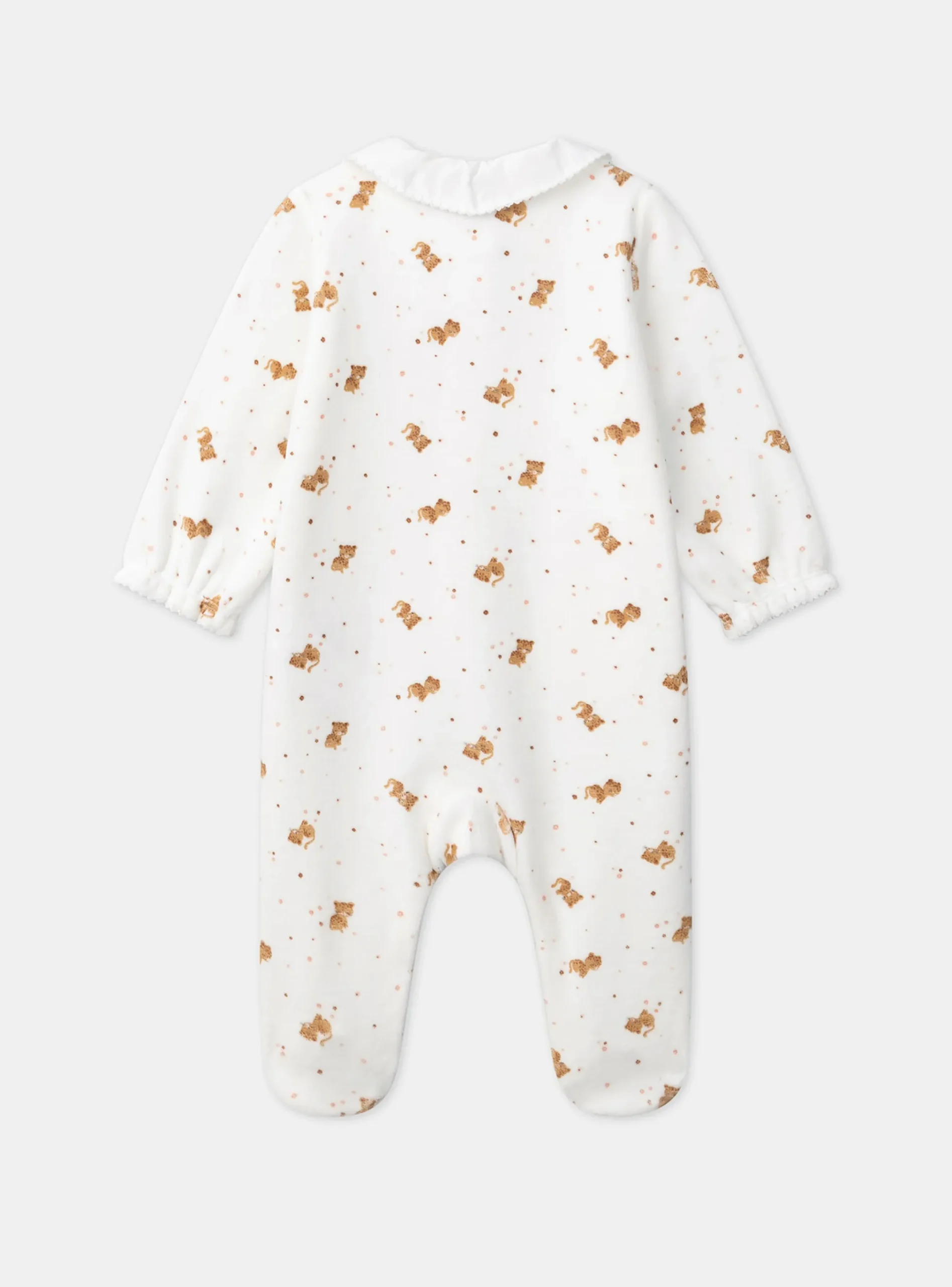 Sergent Major Pyjama & Grenouillère | Tenues & Ensembles-Dors-bien en velours imrpimé