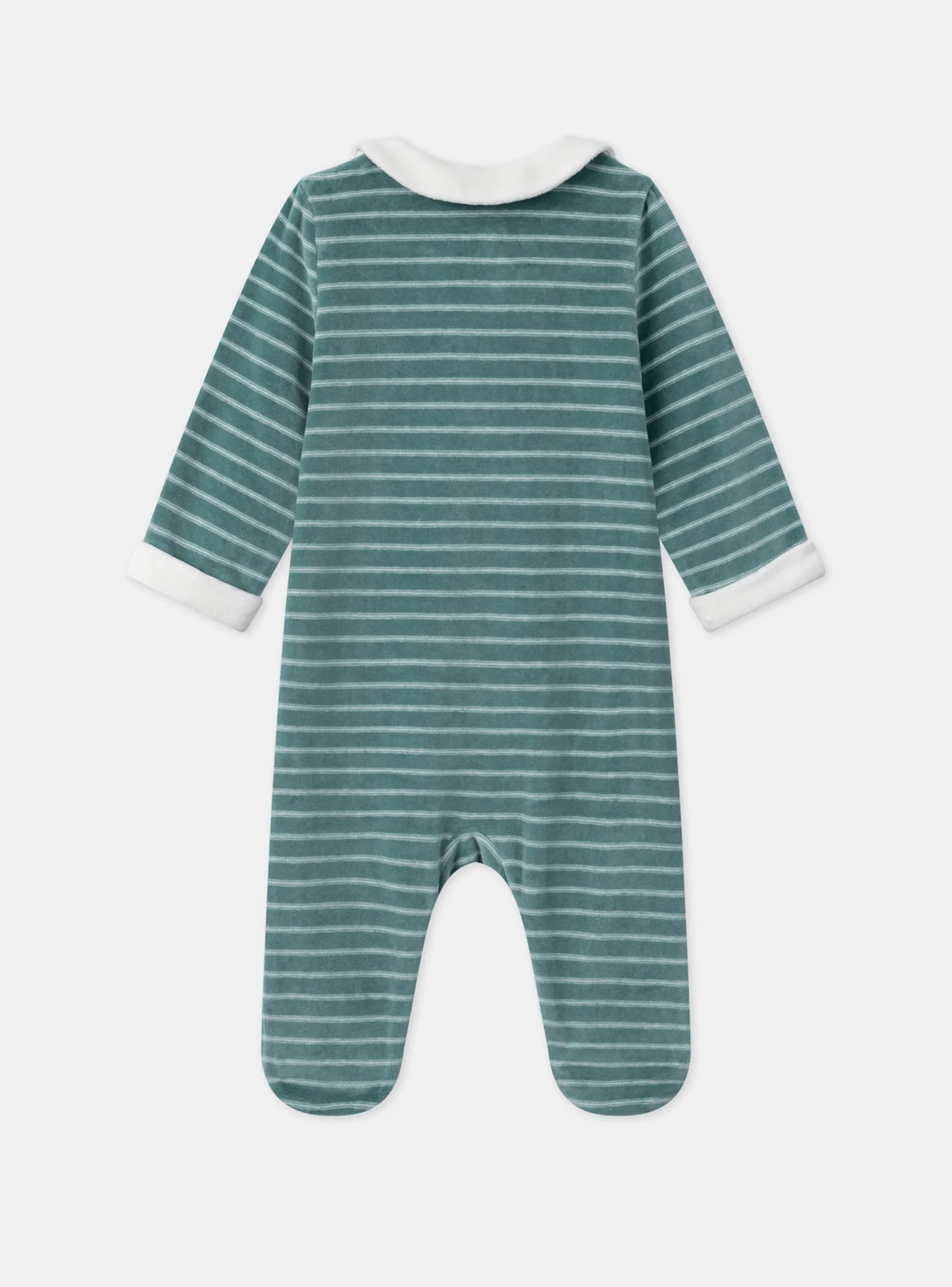 Sergent Major Pyjama & Grenouillère-Dors-bien en velours lapin