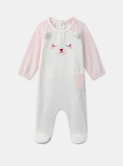 Sergent Major Pyjama & Grenouillère-Dors-bien en velours ours