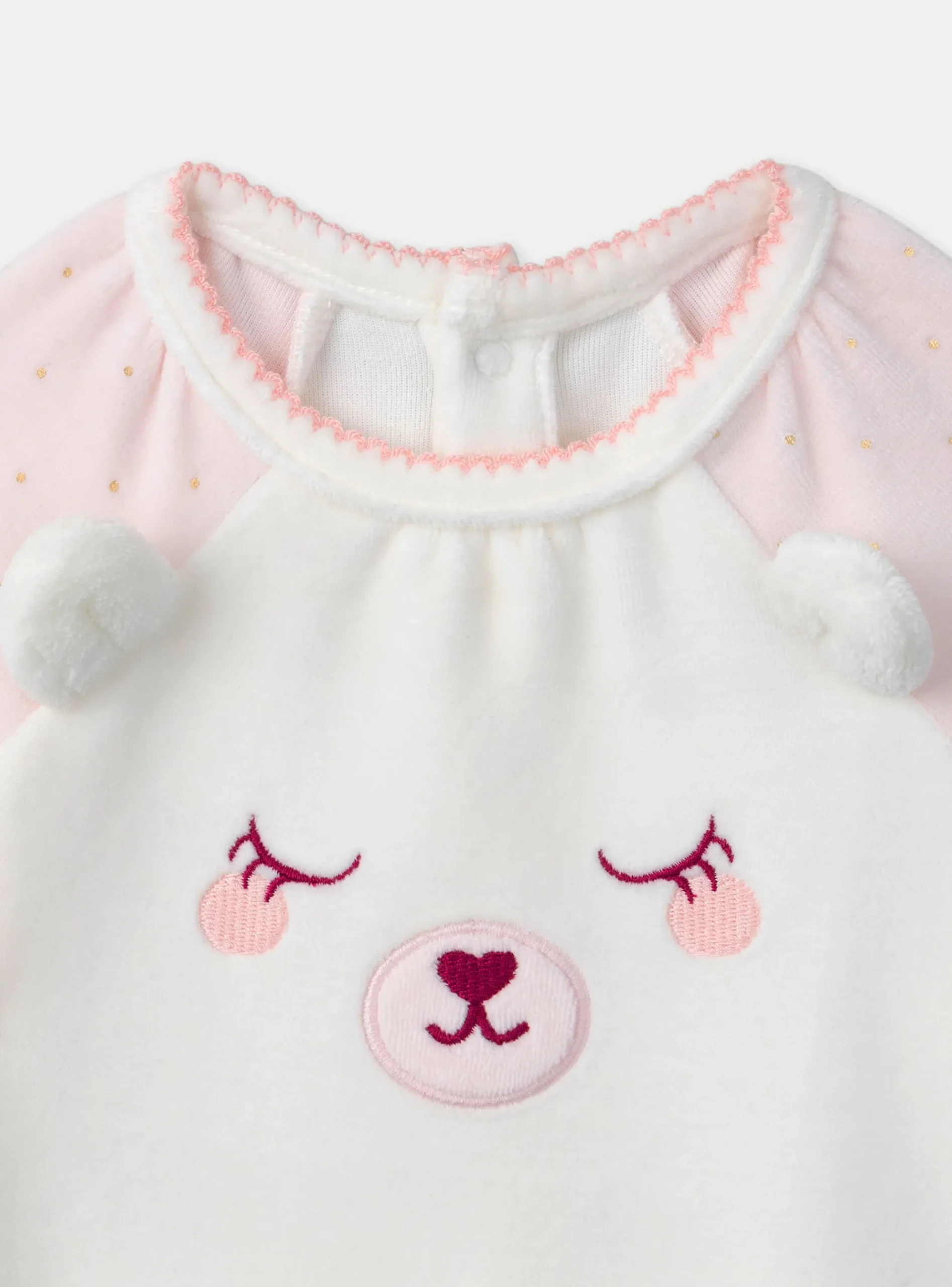 Sergent Major Pyjama & Grenouillère-Dors-bien en velours ours