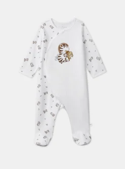 Sergent Major Pyjama & Grenouillère-Dors-bien en velours uni et imprim&eacute;