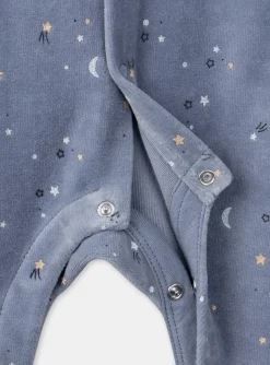 Sergent Major Pyjama & Grenouillère-Dors-bien en velours uni et imprim&eacute;