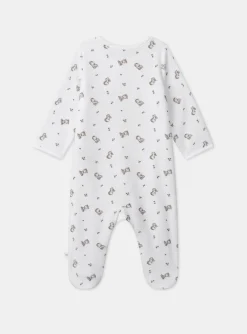 Sergent Major Pyjama & Grenouillère-Dors-bien en velours uni et imprim&eacute;
