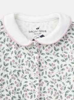Sergent Major Pyjama & Grenouillère-Dors-bien imprimé sans pied