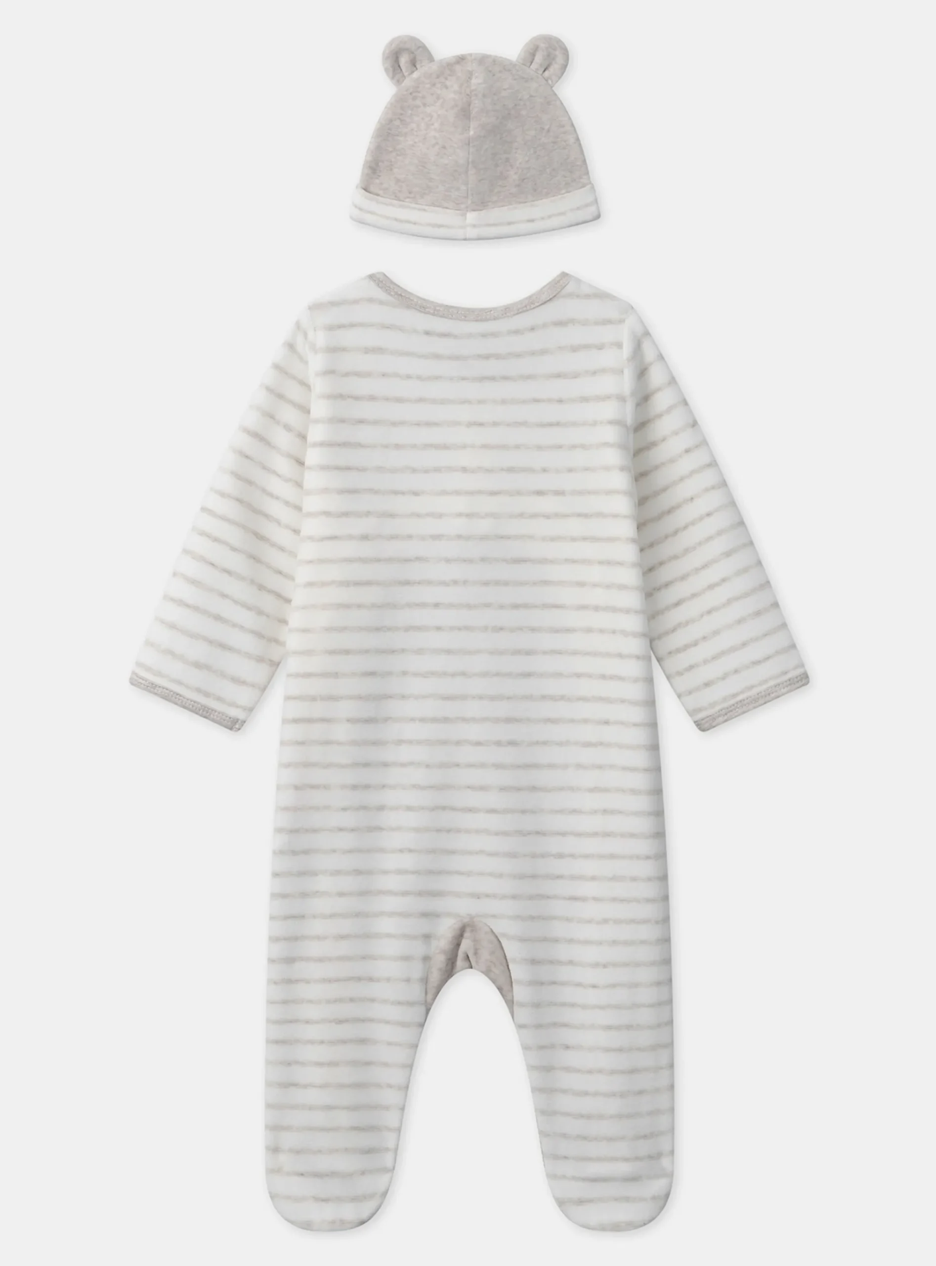 Sergent Major Pyjama & Grenouillère-Dors-bien ours avec bonnet