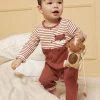 Sergent Major Pyjama & Grenouillère-Dors-bien renard &agrave; c&ocirc;tes