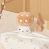Sergent Major Jouets & Doudous-Doudou de naissance &eacute;cru &agrave; imprim&eacute; animaux de la for&ecirc;t