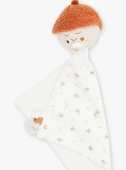 Sergent Major Jouets & Doudous-Doudou de naissance Petit Gland caramel et blanc