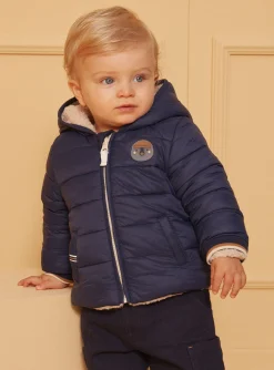 Sergent Major Manteau, Parka & Veste-Doudoune à capuche matelassée