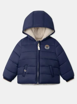 Sergent Major Manteau, Parka & Veste-Doudoune à capuche matelassée