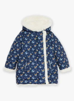 Sergent Major Manteau, Parka & Veste-Doudoune bleu marine et &eacute;crue r&eacute;versible