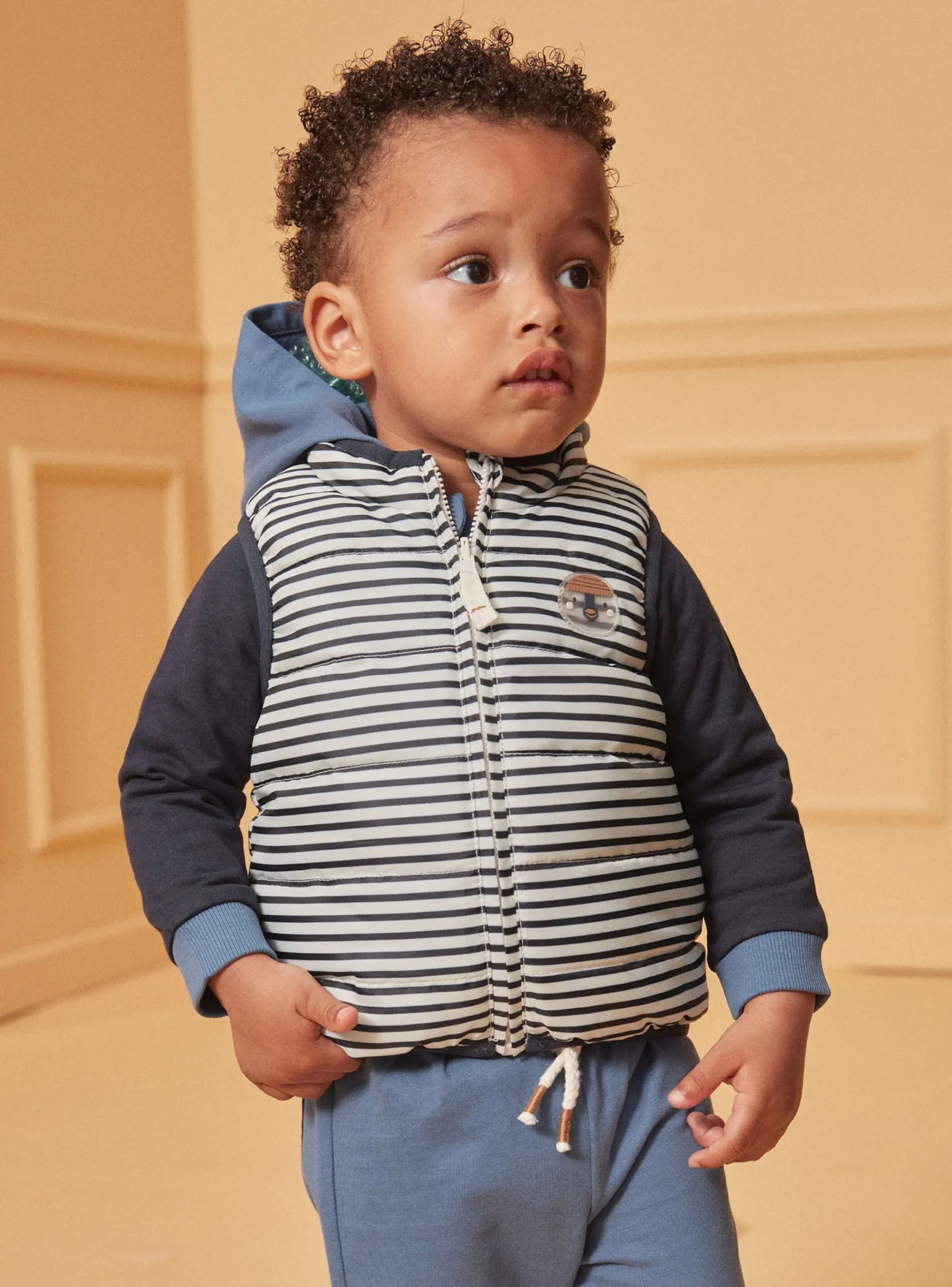 Sergent Major Manteau, Parka & Veste-Doudoune Ecrue