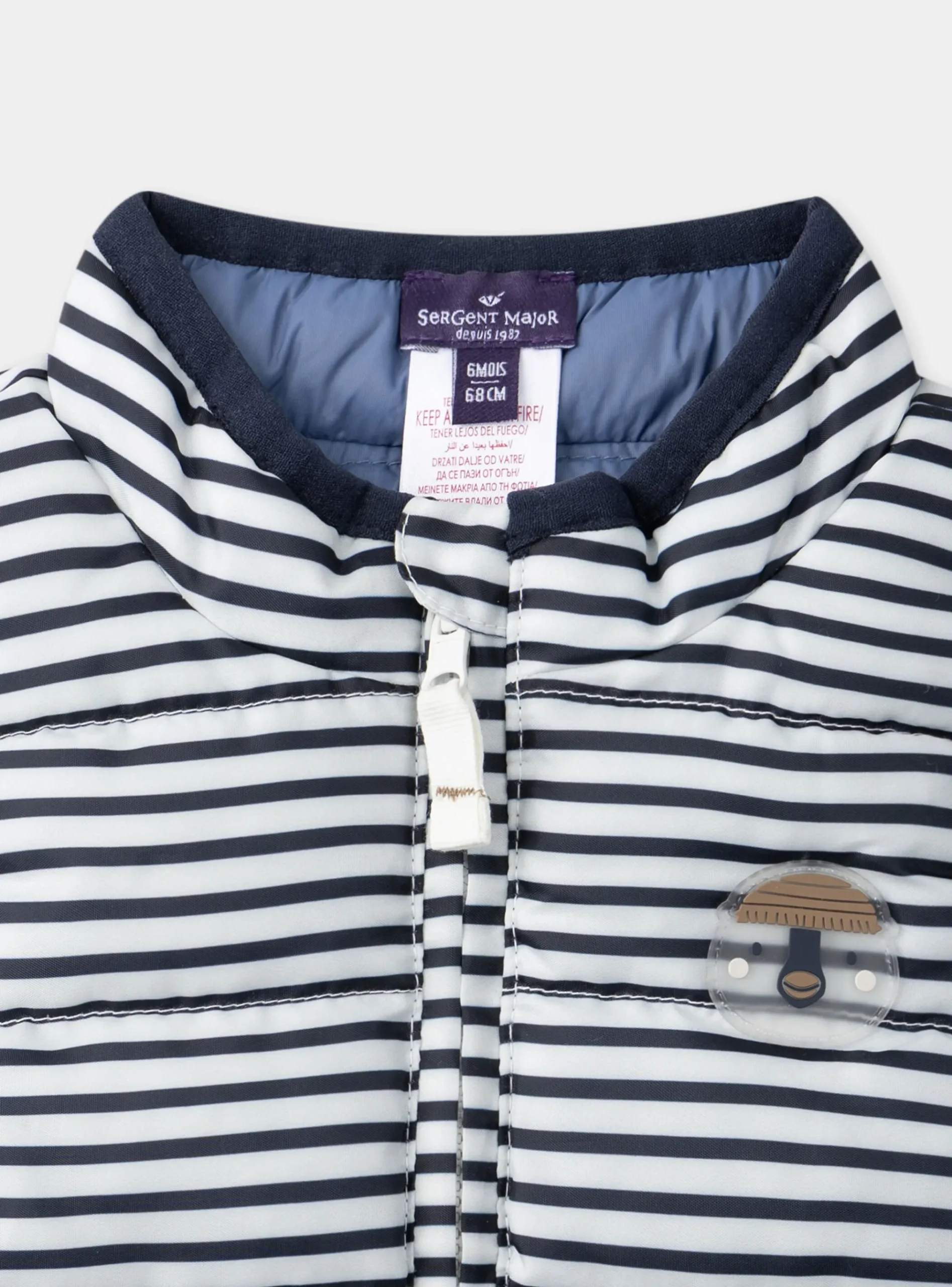 Sergent Major Manteau, Parka & Veste-Doudoune Ecrue