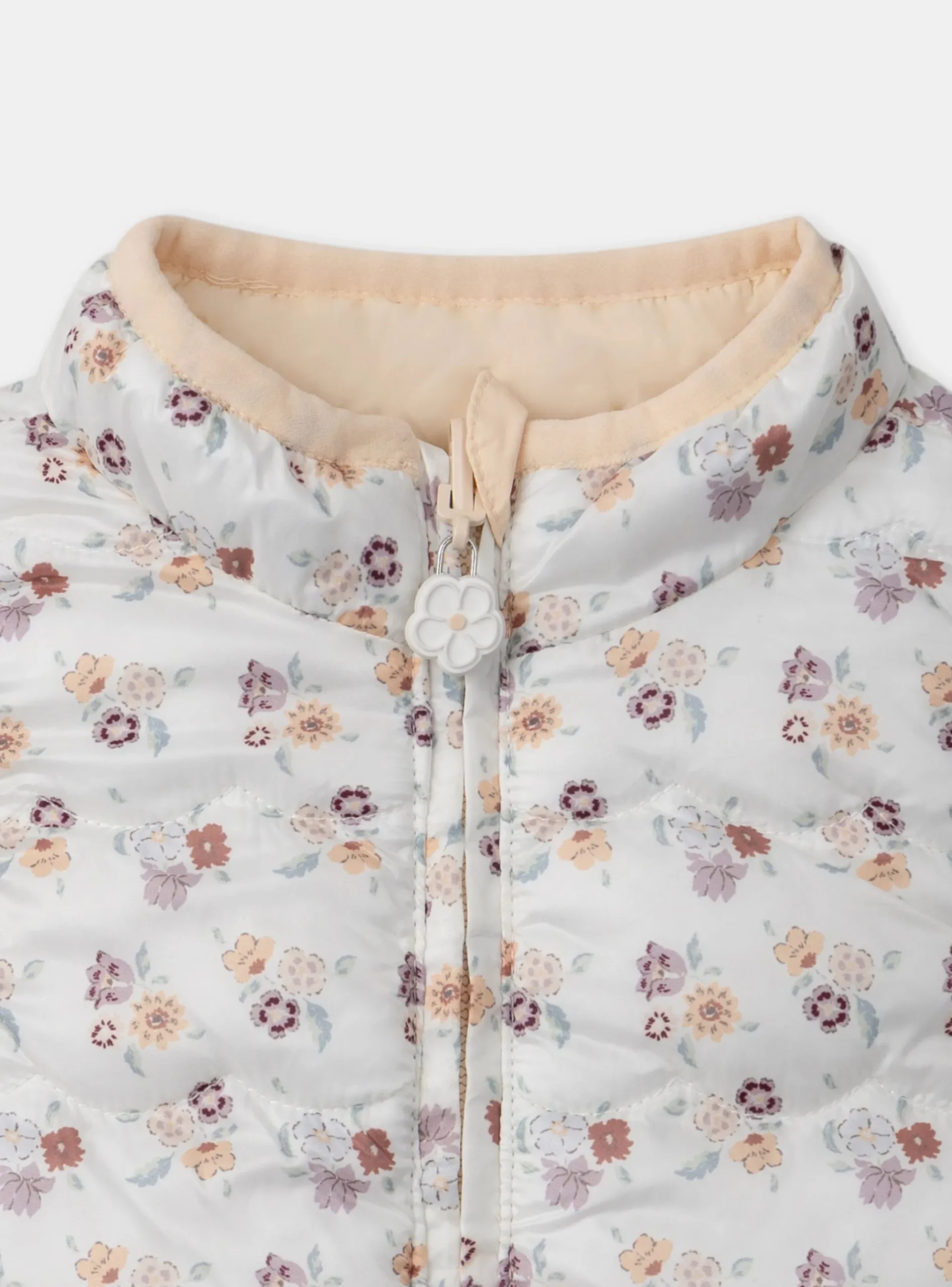 Sergent Major Manteau, Parka & Veste-Doudoune fleuri sans manches réversible