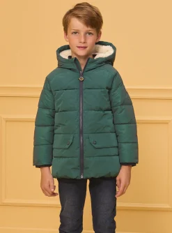 Sergent Major Manteau, Parka & Veste-Doudoune Longue Réfléchissante