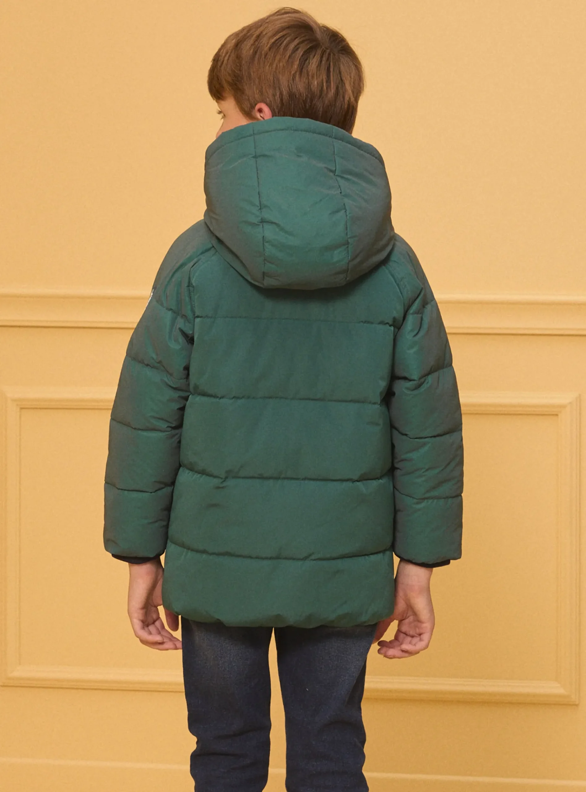 Sergent Major Manteau, Parka & Veste-Doudoune Longue Réfléchissante