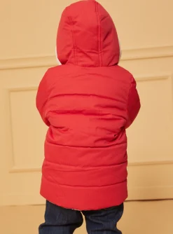 Sergent Major Manteau, Parka & Veste-Doudoune Rouge