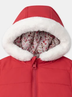 Sergent Major Manteau, Parka & Veste-Doudoune Rouge