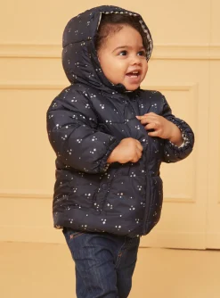 Sergent Major Manteau, Parka & Veste-Doudoune vichy r&eacute;versible &agrave; capuche