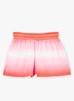 Sergent Major Maillot De Bain & Tenue De Plage-Ensemble 2 pi&egrave;ces &eacute;cru et rouge en coton