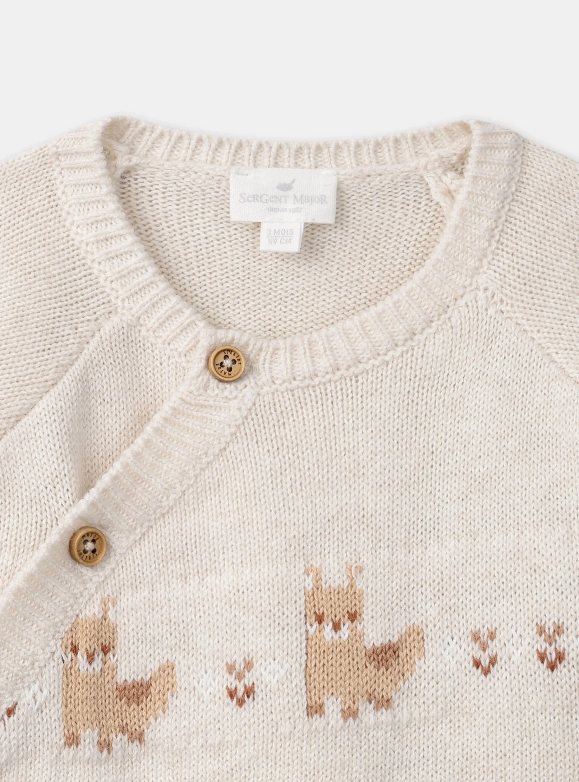 Sergent Major Tenues & Ensembles-Ensemble Beige Chiné