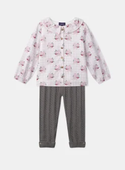 Sergent Major Ensemble, Combinaison & Salopette-Ensemble blouse et legging