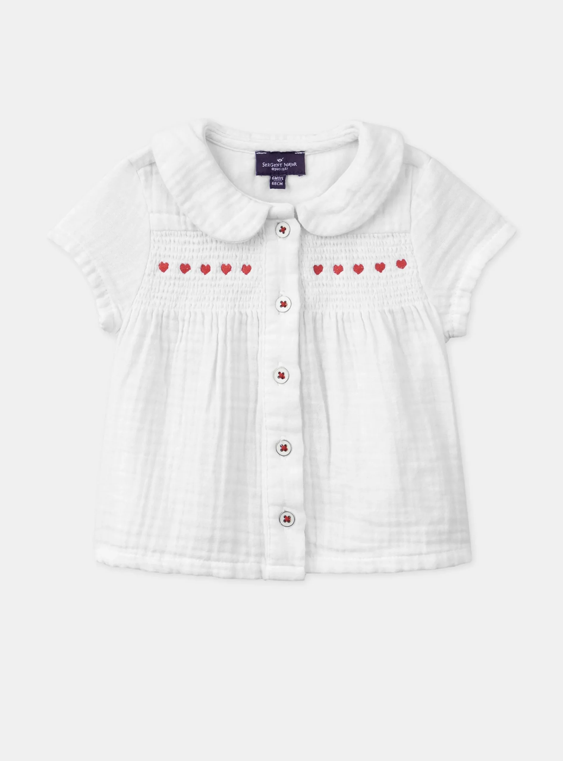 Sergent Major Ensemble, Combinaison & Salopette-Ensemble blouse et short rayé