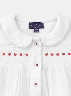 Sergent Major Ensemble, Combinaison & Salopette-Ensemble blouse et short rayé
