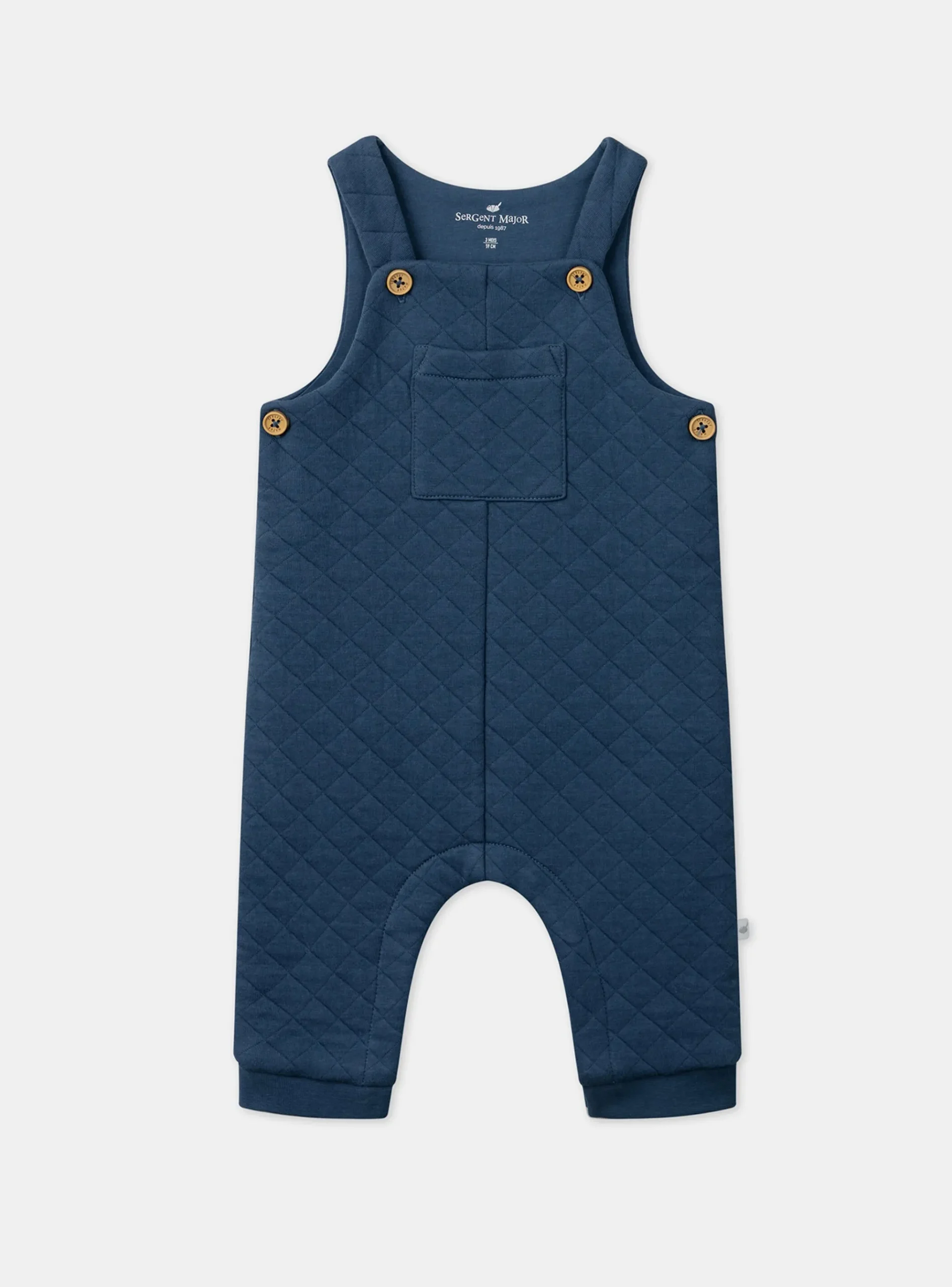Sergent Major Tenues & Ensembles-Ensemble de jour body + Salopette + gilet