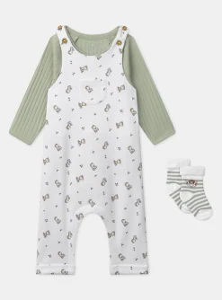 Sergent Major Tenues & Ensembles-Ensemble de jour body + Salopette + Chaussettes
