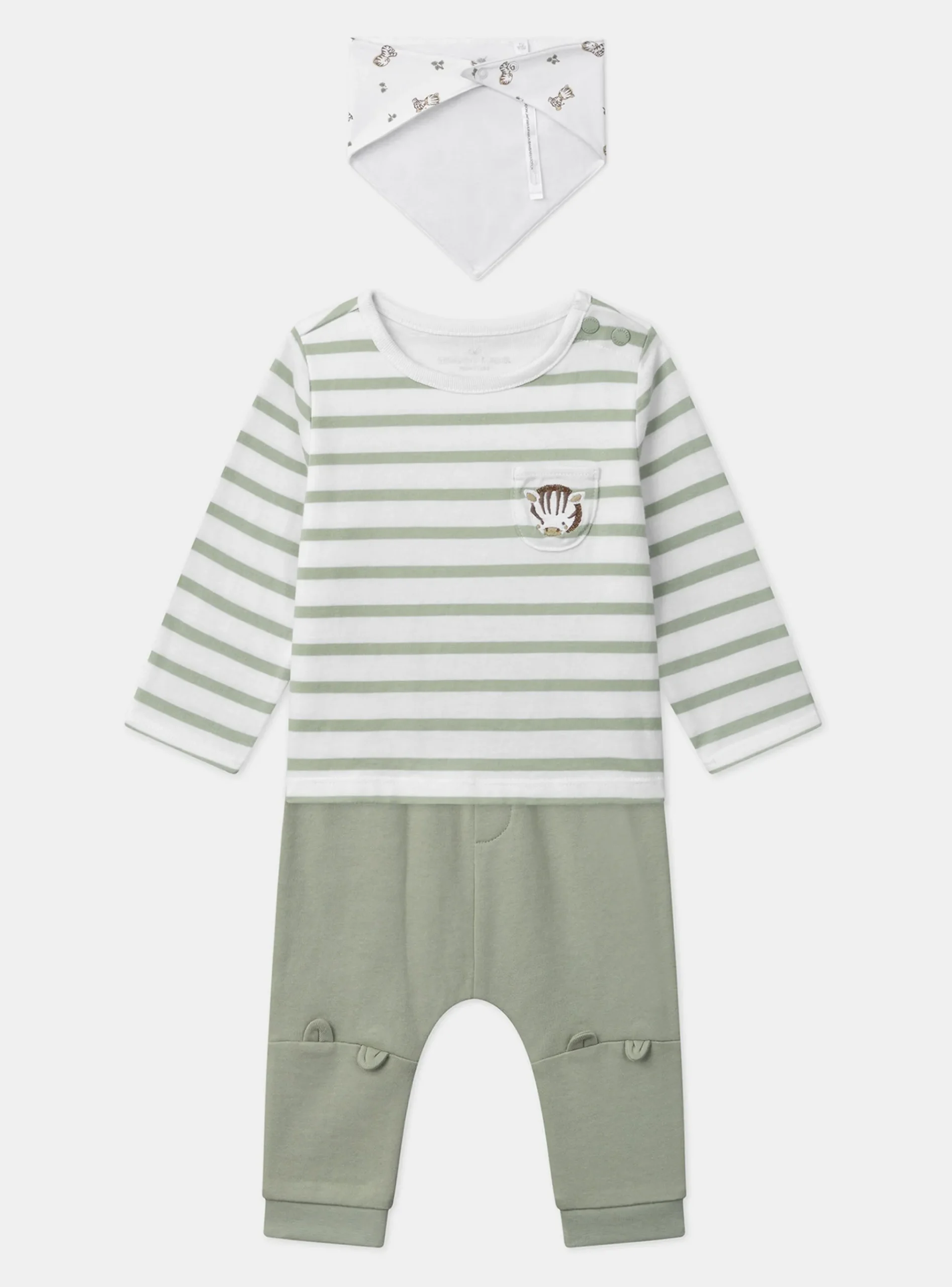 Sergent Major Tenues & Ensembles-Ensemble de jour haut + pantalon + bandana