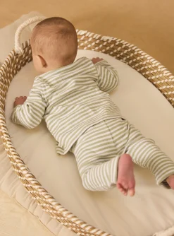 Sergent Major Tenues & Ensembles-Ensemble de naissance en c&ocirc;tes plates haut + pantalon + bonnet