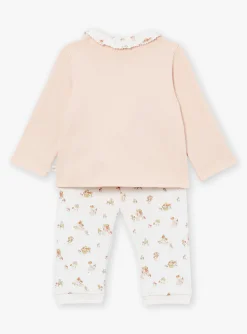 Sergent Major Tenues & Ensembles-Ensemble haut et pantalon rose clair
