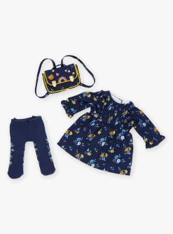 Sergent Major Jouets & Peluches-Ensemble pour poup&eacute;e "Mon Adorable Poup&eacute;e" robe, collant et sac &agrave; dos