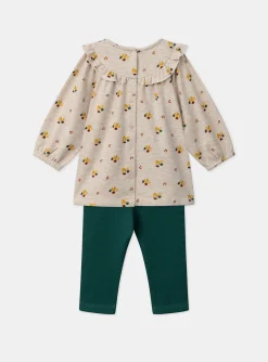 Sergent Major Ensemble, Combinaison & Salopette-Ensemble robe imprimée et legging