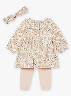 Sergent Major Tenues & Ensembles-Ensemble robe, pantalon et bandeau &eacute;cru